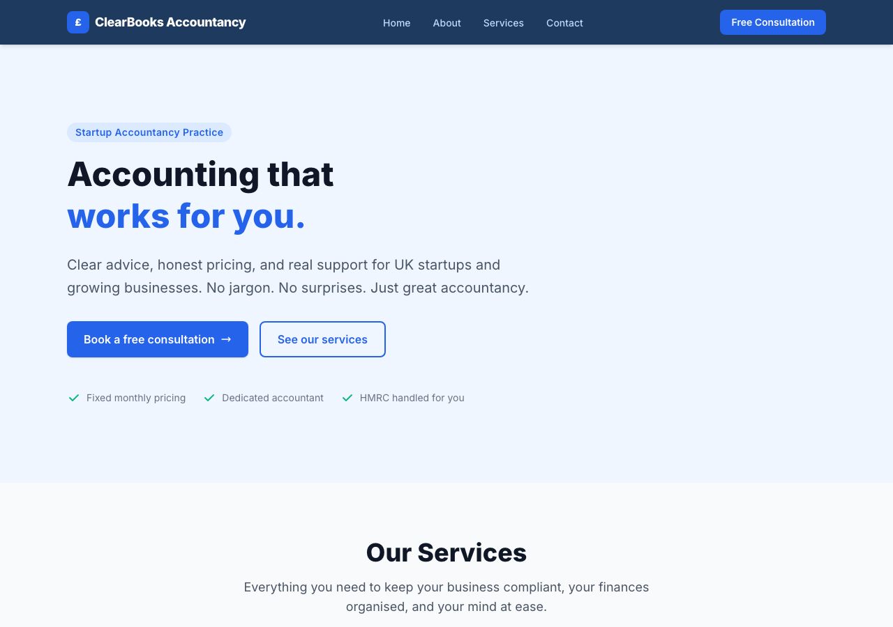Accountancy template