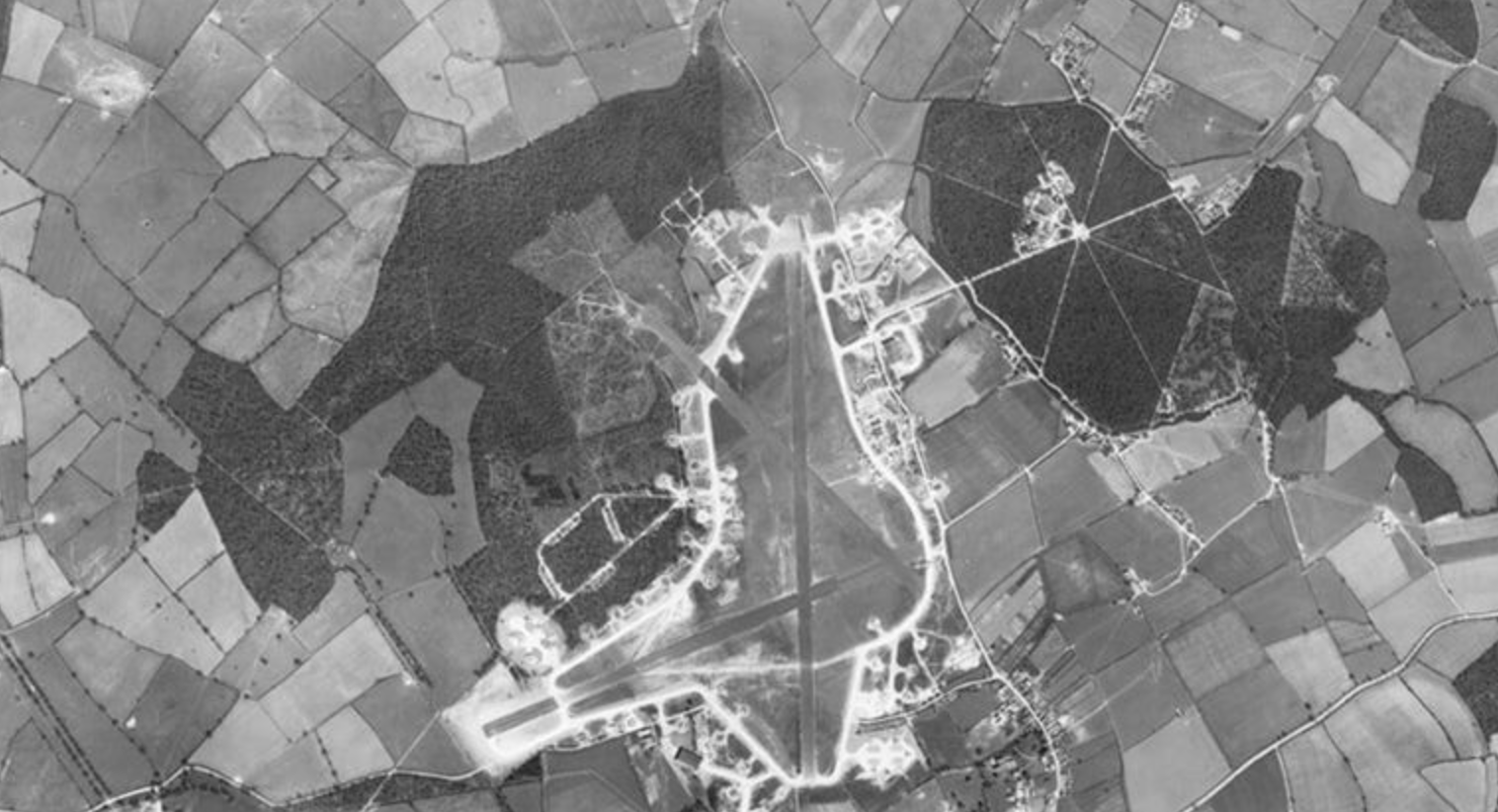 Aerial view of historic Cambridge