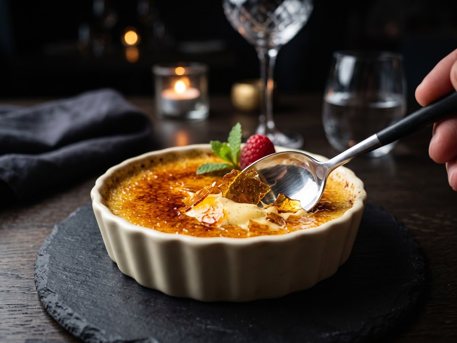 Cr&egrave;me br&ucirc;l&eacute;e